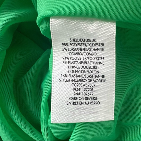 alice + olivia Valli Cut Put Cami Maxi Dress Green - Picture 11 of 12